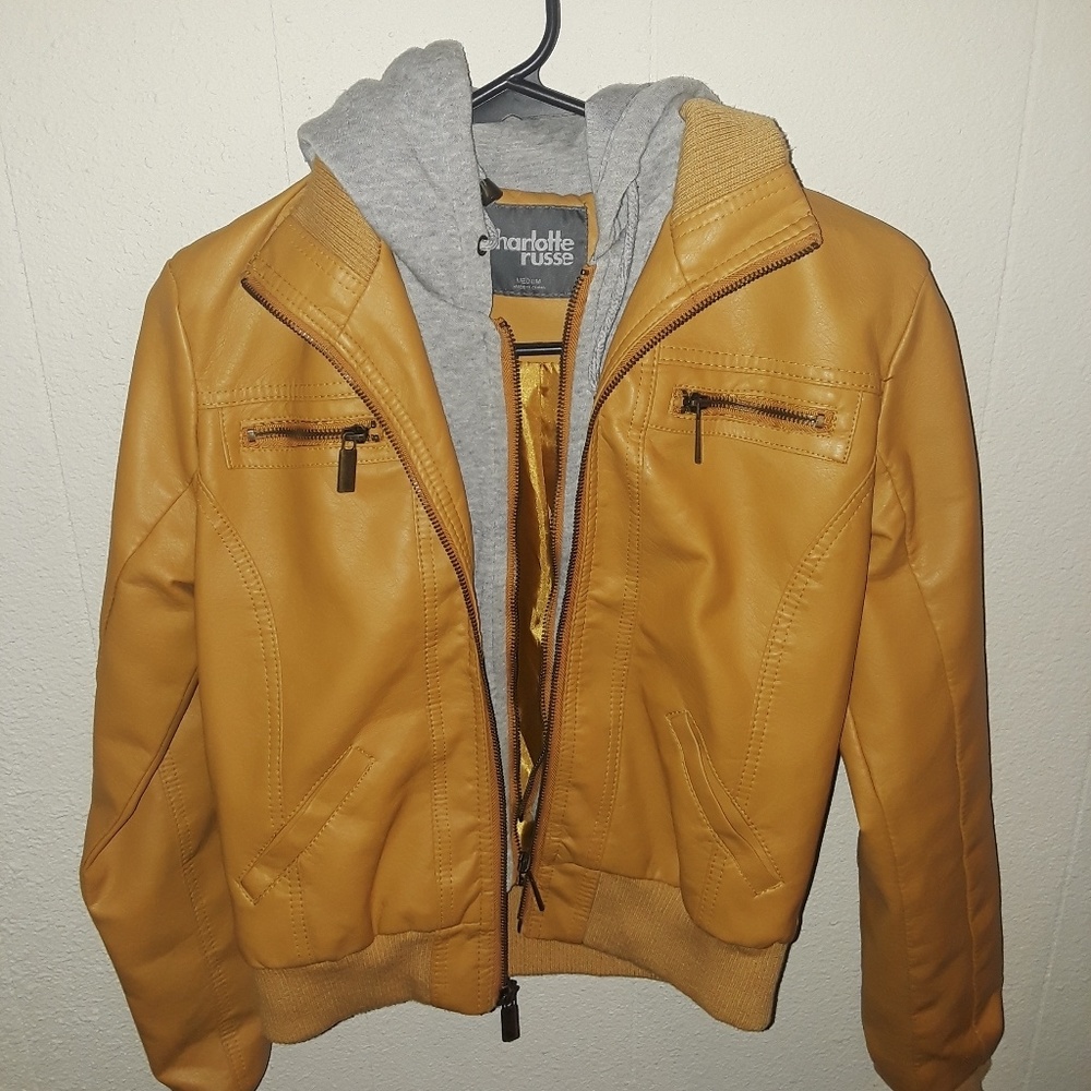 Charlotte Russe leather jacket